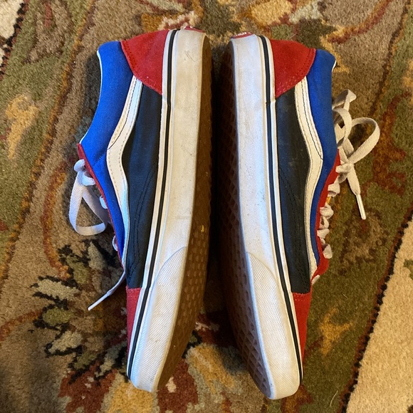 Vans leather canvas size 5.5 mens - Picture 4 of 9